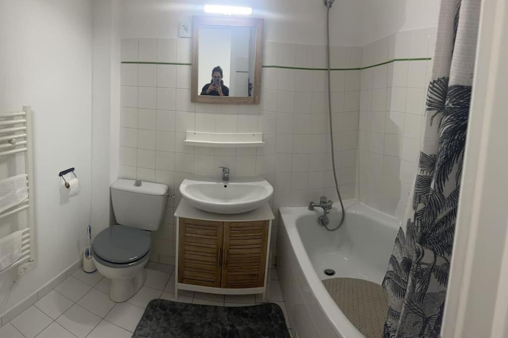Appartement Lumineux A 2 Pas D'Enghien Montmorency Kültér fotó